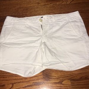 White shorts